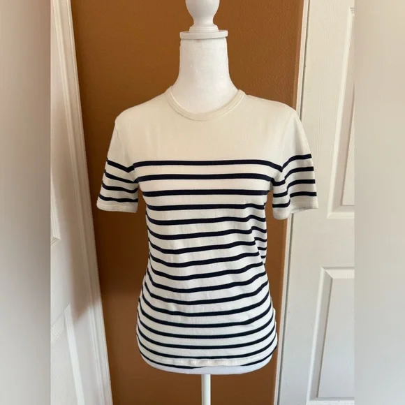 Jean Paul Gaultier Matelot Striped Navy Women's Top Nautical1